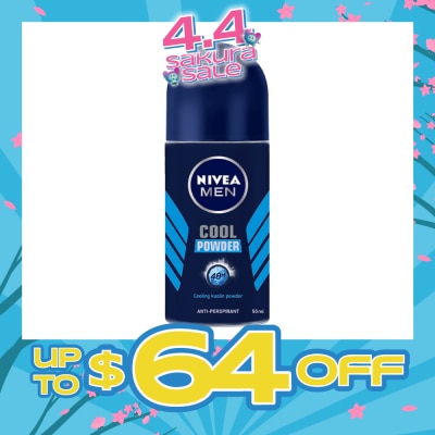 NIVEA - Men Cool Powder Roll-On 50ml