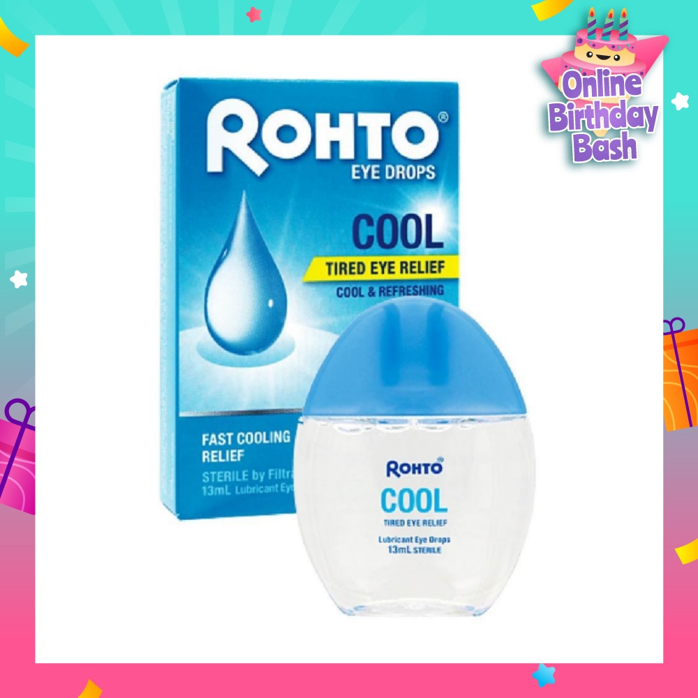 Eye Drops Cool (Sterile + Fast Cooling  Relief + For Tired Eye) 13ml