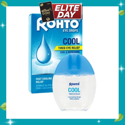 ROHTO EYE DROPS Cool Lubricant Eye Drop Sterile 13ml image