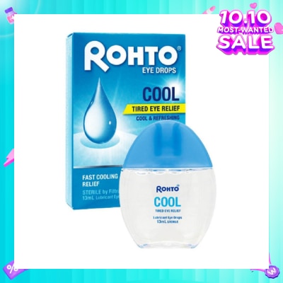 ROHTO EYE DROPS Cool Lubricant Eye Drop Sterile 13ml (Expiry: Feb`2026)