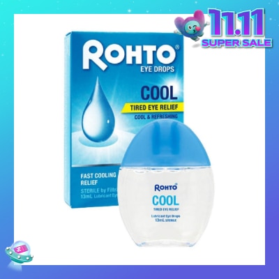 ROHTO EYE DROPS Cool Lubricant Eye Drop Sterile 13ml (Expiry: Feb`2026)