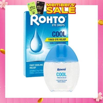 ROHTO EYE DROPS Cool Lubricant Eye Drop Sterile 13ml (Expiry: Feb`2026)
