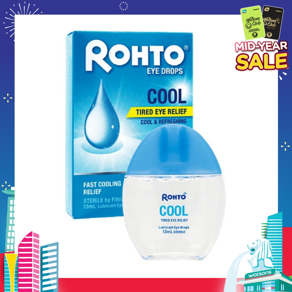 Eye Drops Cool (Sterile + Fast Cooling  Relief + For Tired Eye) 13ml