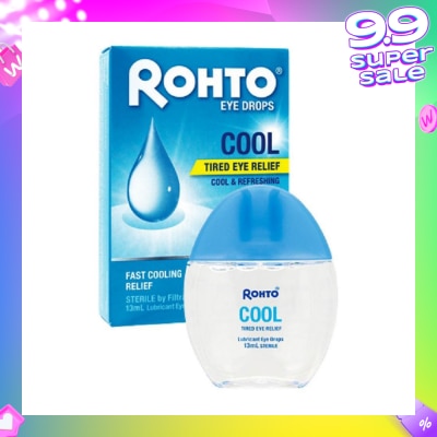 ROHTO EYE DROPS Cool Lubricant Eye Drop Sterile 13ml (Expiry: Feb`2026)