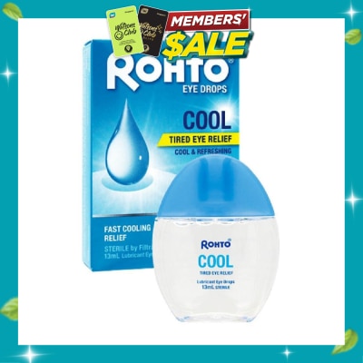 ROHTO EYE DROPS Cool Lubricant Eye Drop Sterile 13ml image