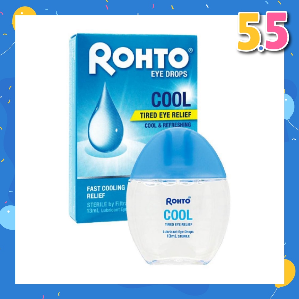 Eye Drops Cool (Sterile + Fast Cooling  Relief + For Tired Eye) 13ml