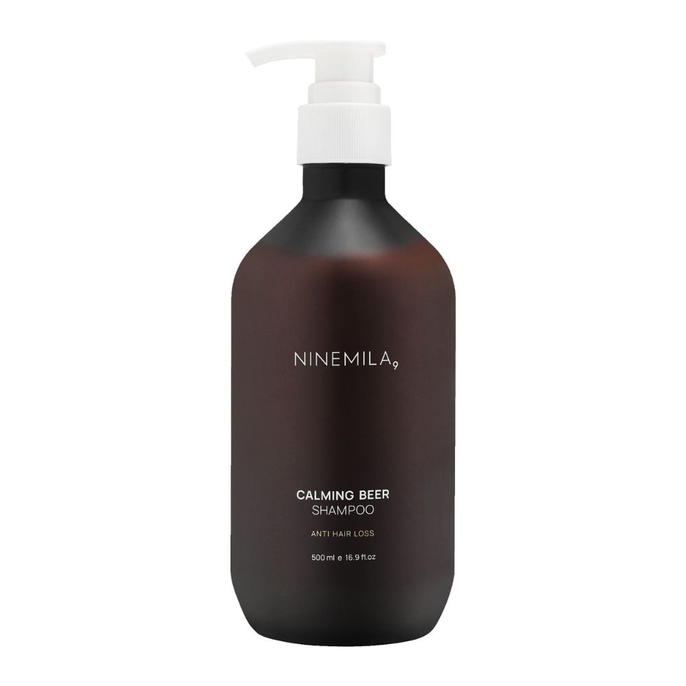 Calming Beer Shampoo Anti Hair Loss (To Strengthen Hair & Roots, Promoting Softer & Healthier Hair) 500ml