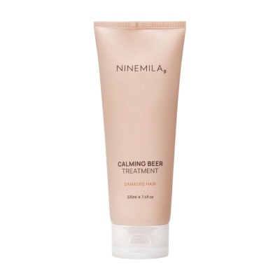 NINEMILA Calming Beer Damaged Hair Treatment (To Repair & Revitalize Hair Damaged) 220ml