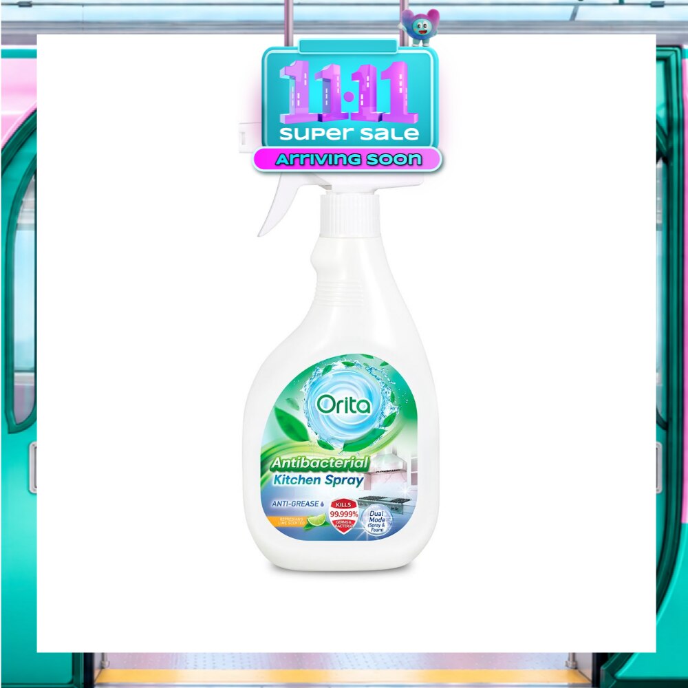 Antibacterial Kitchen Spray Refreshing Lime 500ml image