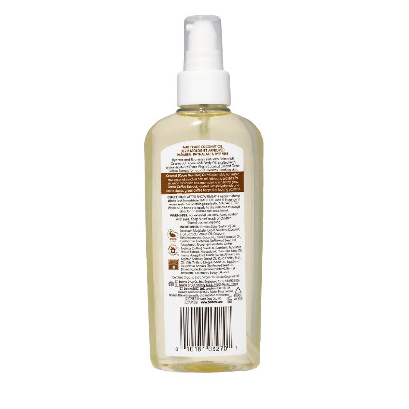 Coconut Oil Body Oil 150ml