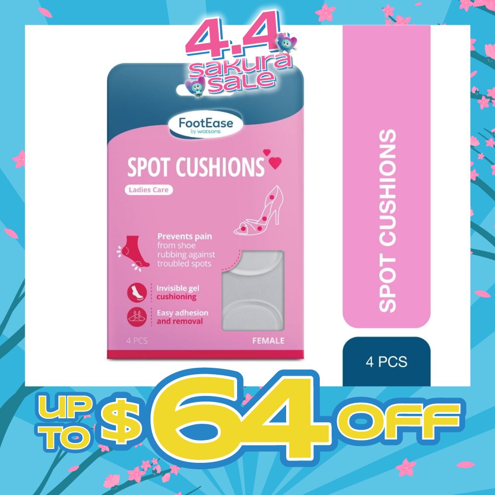 Ladies Care Spot Cushions (Invisible Gel Cushioning & Easy Adhesion) 4s