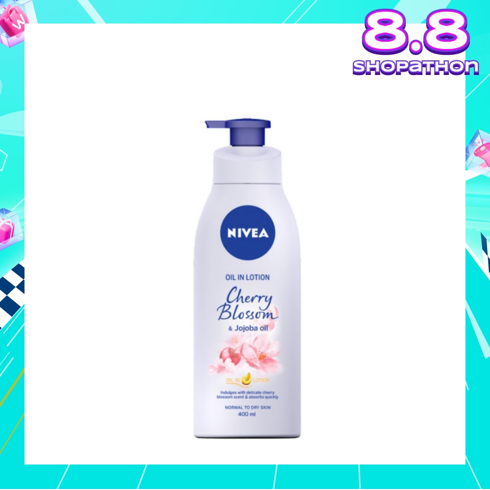 Body Oil In Lotion Cherry Blossom Jojoba Oil 400ml