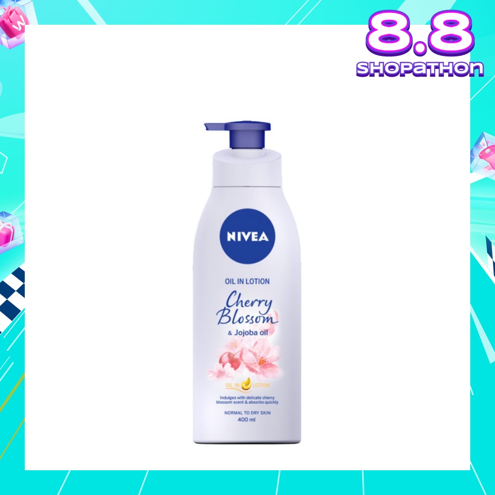Body Oil In Lotion Cherry Blossom Jojoba Oil 400ml