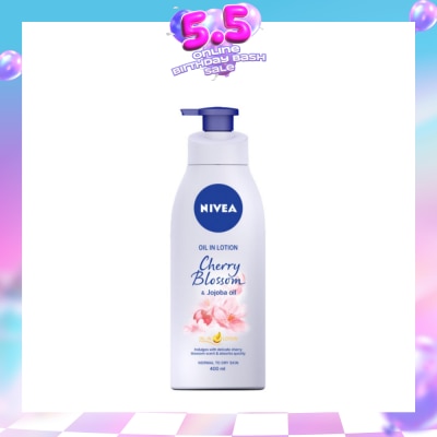 NIVEA - Body Oil In Lotion Cherry Blossom Jojoba Oil 400ml