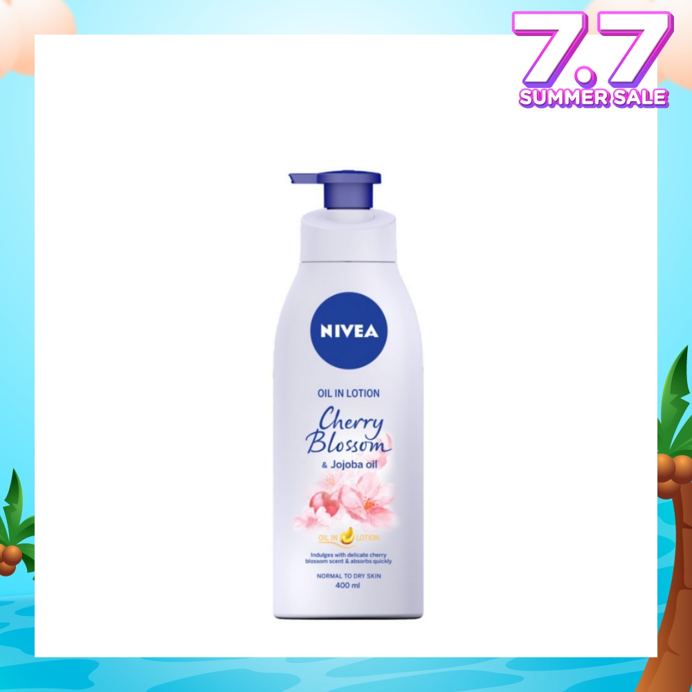Body Oil In Lotion Cherry Blossom Jojoba Oil 400ml