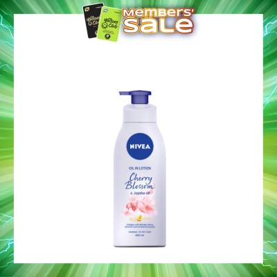 NIVEA - Body Oil In Lotion Cherry Blossom Jojoba Oil 400ml
