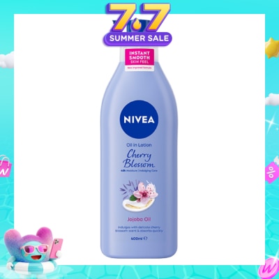 NIVEA - Body Oil In Lotion Cherry Blossom Jojoba Oil 400ml