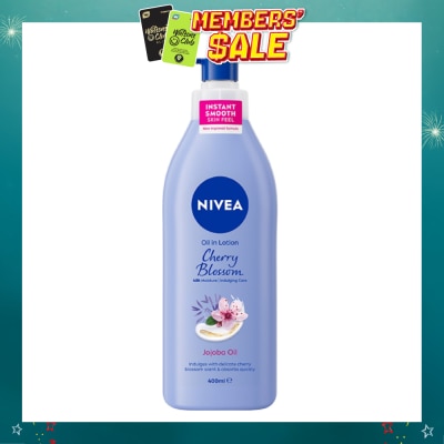 NIVEA - Body Oil In Lotion Cherry Blossom Jojoba Oil 400ml