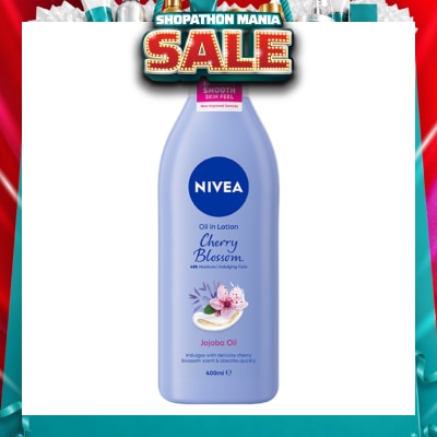 NIVEA - Body Oil In Lotion Cherry Blossom Jojoba Oil 400ml