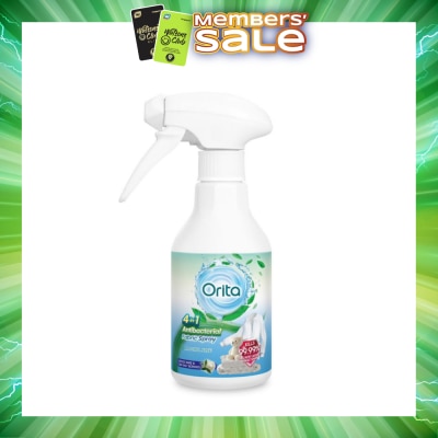 ORITA - 4-in-1 Antibacterial Fabric Spray Wood Sage & Sea Salt 350ml