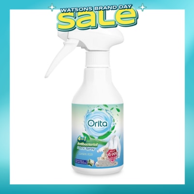 ORITA - 4-in-1 Antibacterial Fabric Spray Wood Sage & Sea Salt 350ml