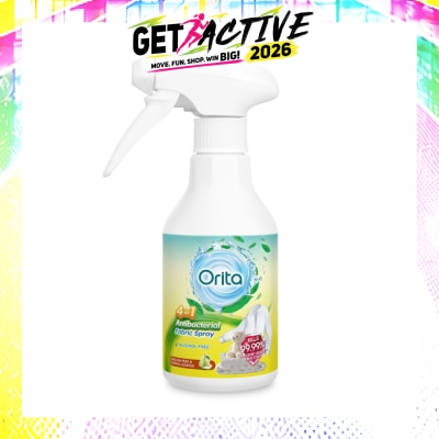 ORITA - 4-in-1 Antibacterial Fabric Spray English Pear & Freesia 350ml image
