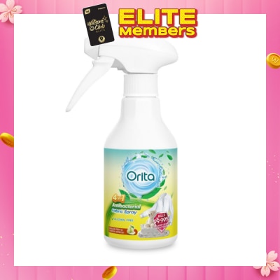 ORITA 4-in-1 Antibacterial Fabric Spray English Pear & Freesia 350ml