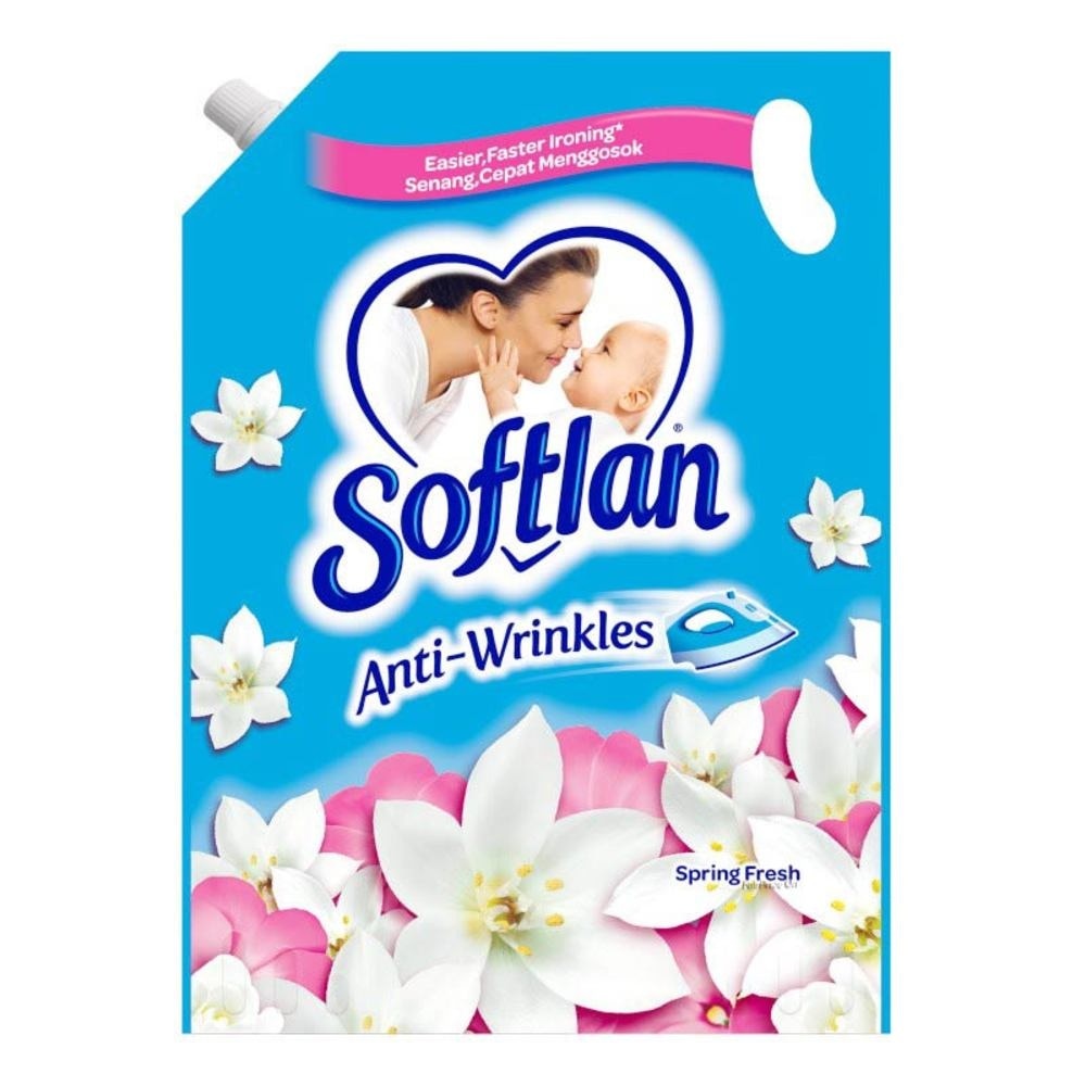 Anti Wrinkles Spring Fresh Fabric Conditioner Refill 1.6L
