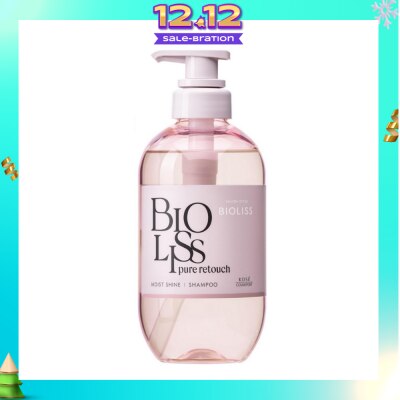 KOSE COSMEPORT Salon Style Bioliss Pure Retouch Moist Shine Shampoo 480ml