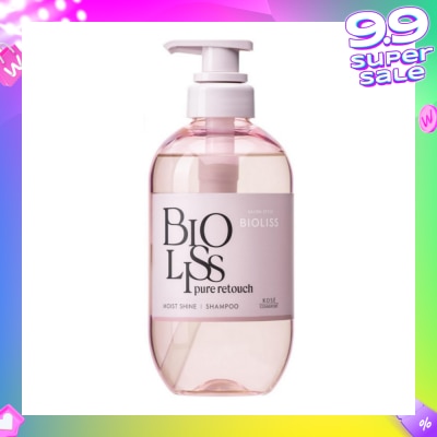 KOSE COSMEPORT Salon Style Bioliss Pure Retouch Moist Shine Shampoo 480ml