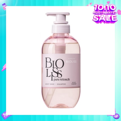 KOSE COSMEPORT Salon Style Bioliss Pure Retouch Moist Shine Shampoo 480ml