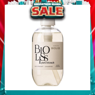 KOSE COSMEPORT - Salon Style Bioliss Pure Retouch Silky Straight Shampoo 480ml