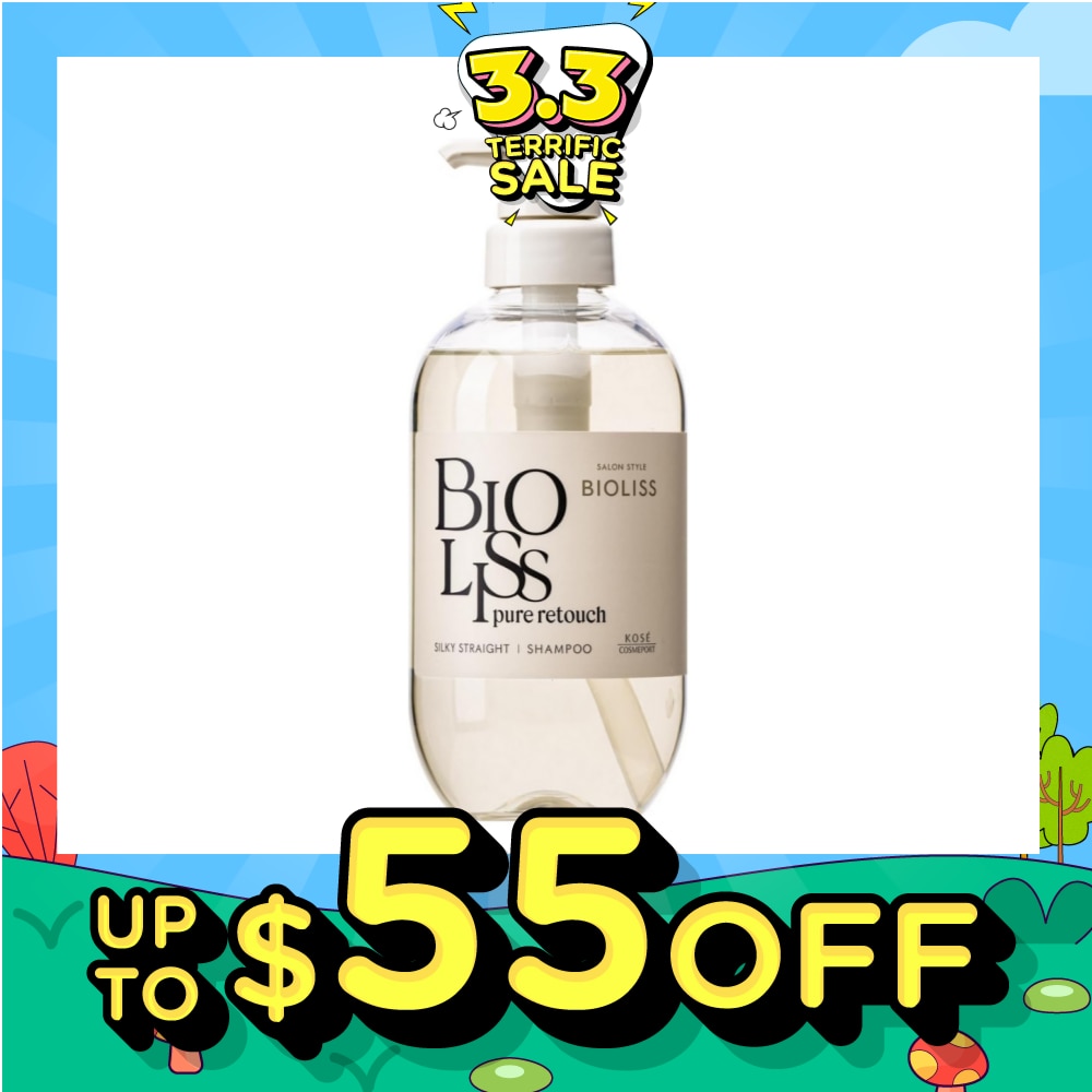 Salon Style Bioliss Pure Retouch Silky Straight Shampoo 480ml