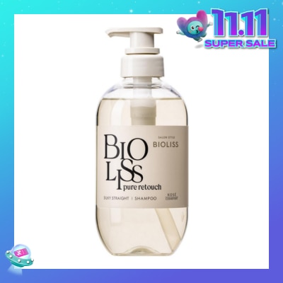 KOSE COSMEPORT Salon Style Bioliss Pure Retouch Silky Straight Shampoo 480ml