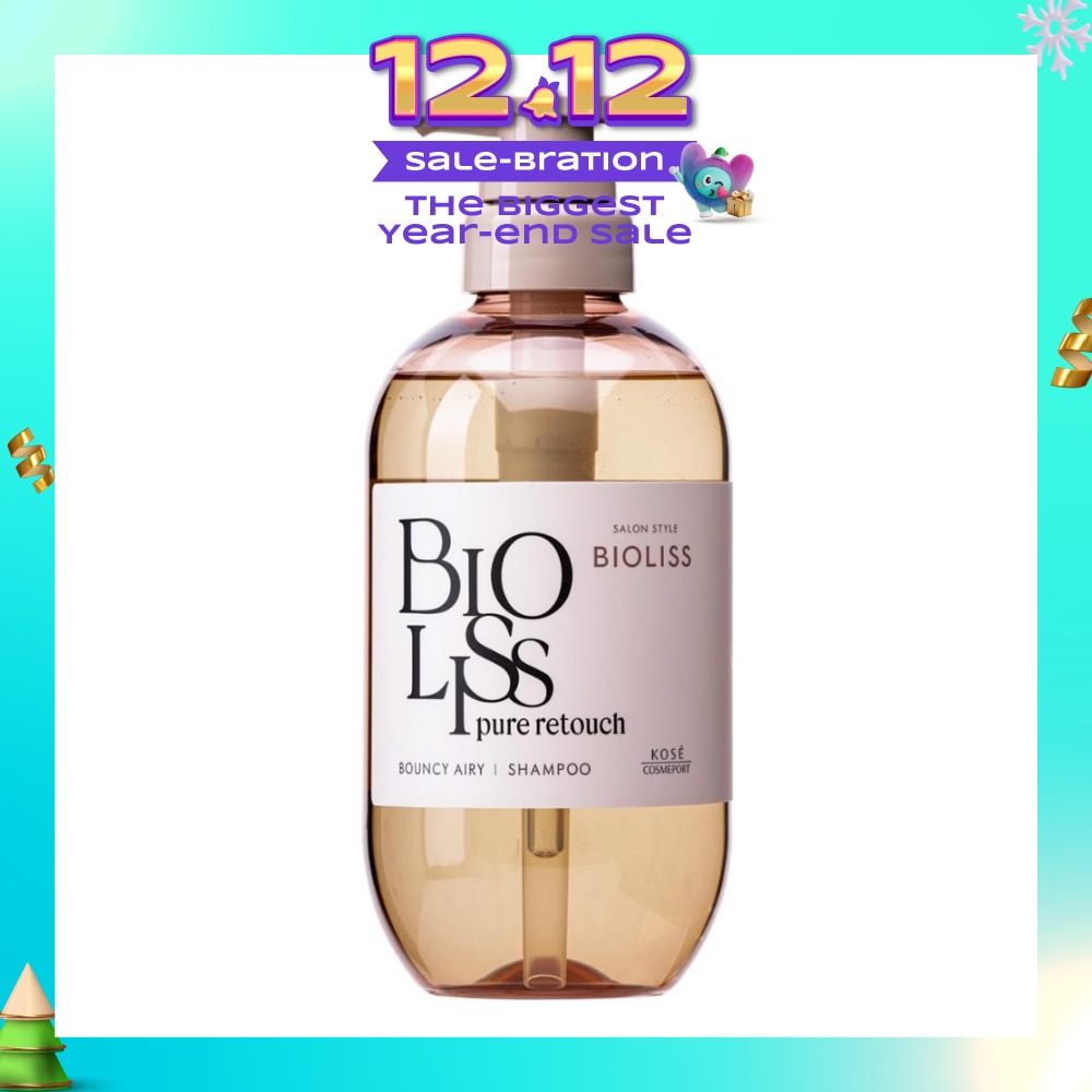 Salon Style Bioliss Pure Retouch Bouncy Airy Shampoo 480ml