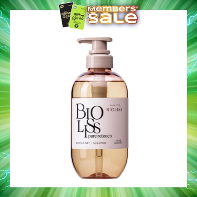 KOSE COSMEPORT - Salon Style Bioliss Pure Retouch Bouncy Airy Shampoo 480ml