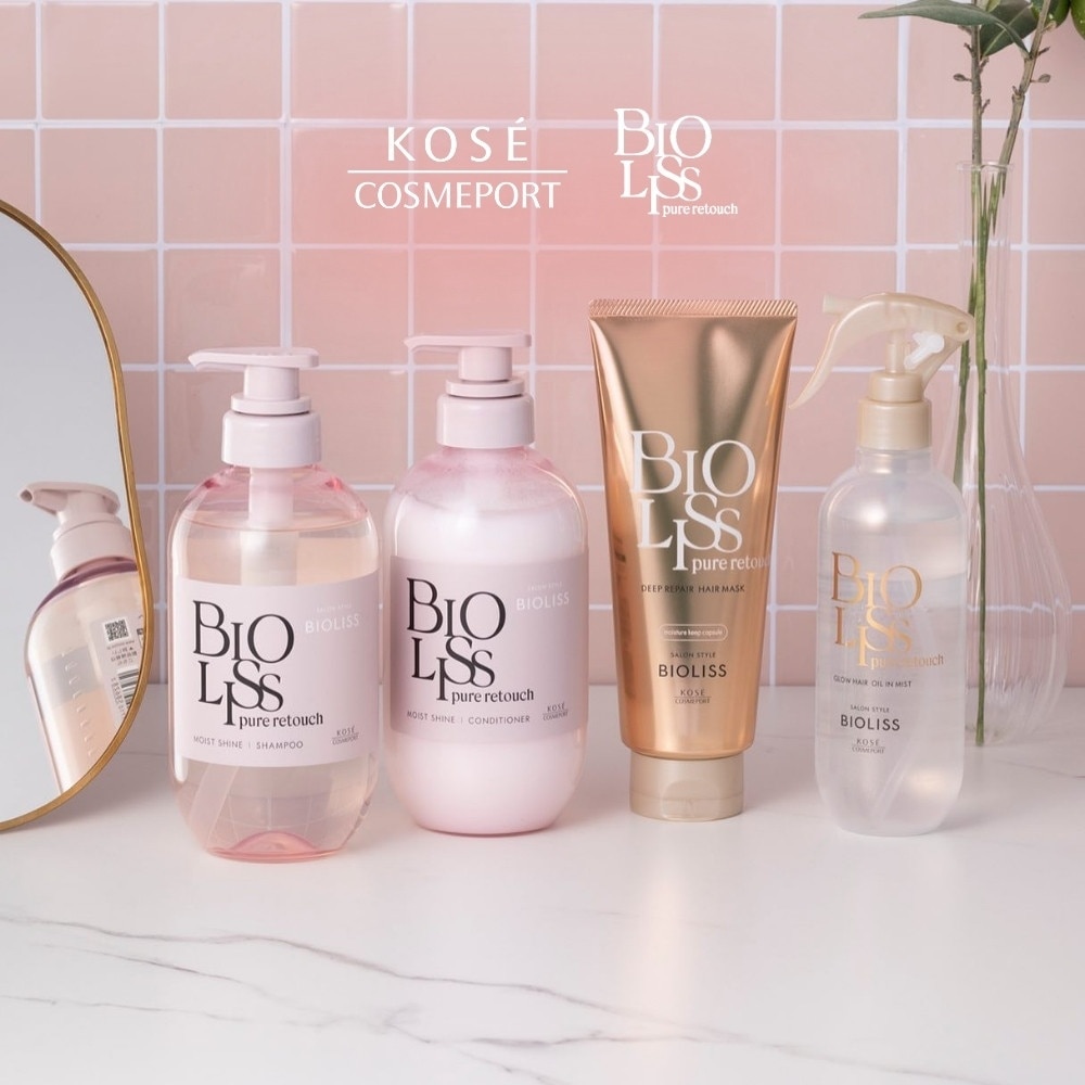 Salon Style Bioliss Pure Retouch Bouncy Airy Shampoo 480ml