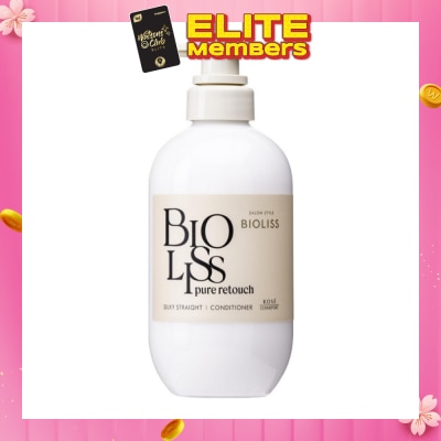 KOSE COSMEPORT Salon Style Bioliss Pure Retouch Silky Straight Hair Conditioner 480ml
