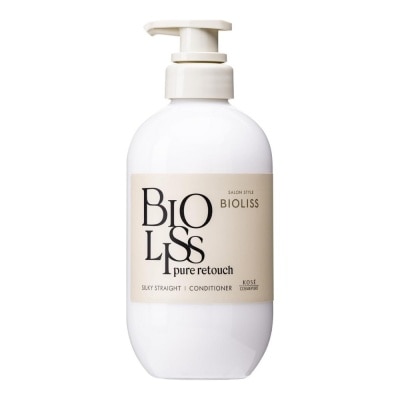KOSE COSMEPORT Salon Style Bioliss Pure Retouch Silky Straight Hair Conditioner 480ml