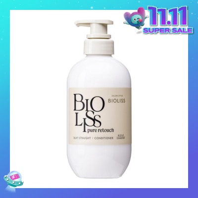 KOSE COSMEPORT Salon Style Bioliss Pure Retouch Silky Straight Hair Conditioner 480ml