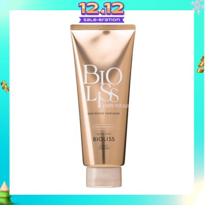 KOSE COSMEPORT Salon Style Bioliss Pure Retouch Deep Repair Hair Mask 200g
