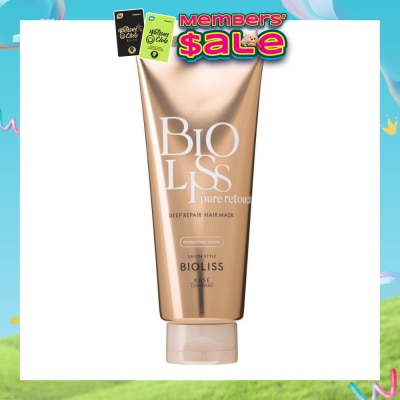 KOSE COSMEPORT - Salon Style Bioliss Pure Retouch Deep Repair Hair Mask 200g