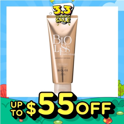 KOSE COSMEPORT Salon Style Bioliss Pure Retouch Deep Repair Hair Mask 200g