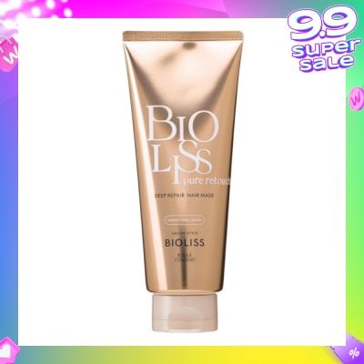KOSE COSMEPORT Salon Style Bioliss Pure Retouch Deep Repair Hair Mask 200g