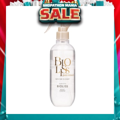 KOSE COSMEPORT - Salon Style Bioliss Pure Retouch Glow Hair Oil In Mist 250ml