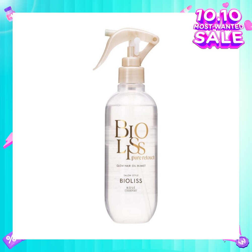 Salon Style Bioliss Pure Retouch Glow Hair Oil In Mist 250ml