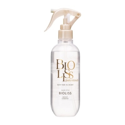 KOSE COSMEPORT Salon Style Bioliss Pure Retouch Glow Hair Oil In Mist 250ml