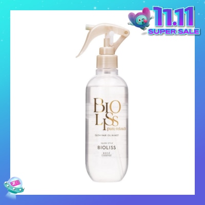 KOSE COSMEPORT Salon Style Bioliss Pure Retouch Glow Hair Oil In Mist 250ml