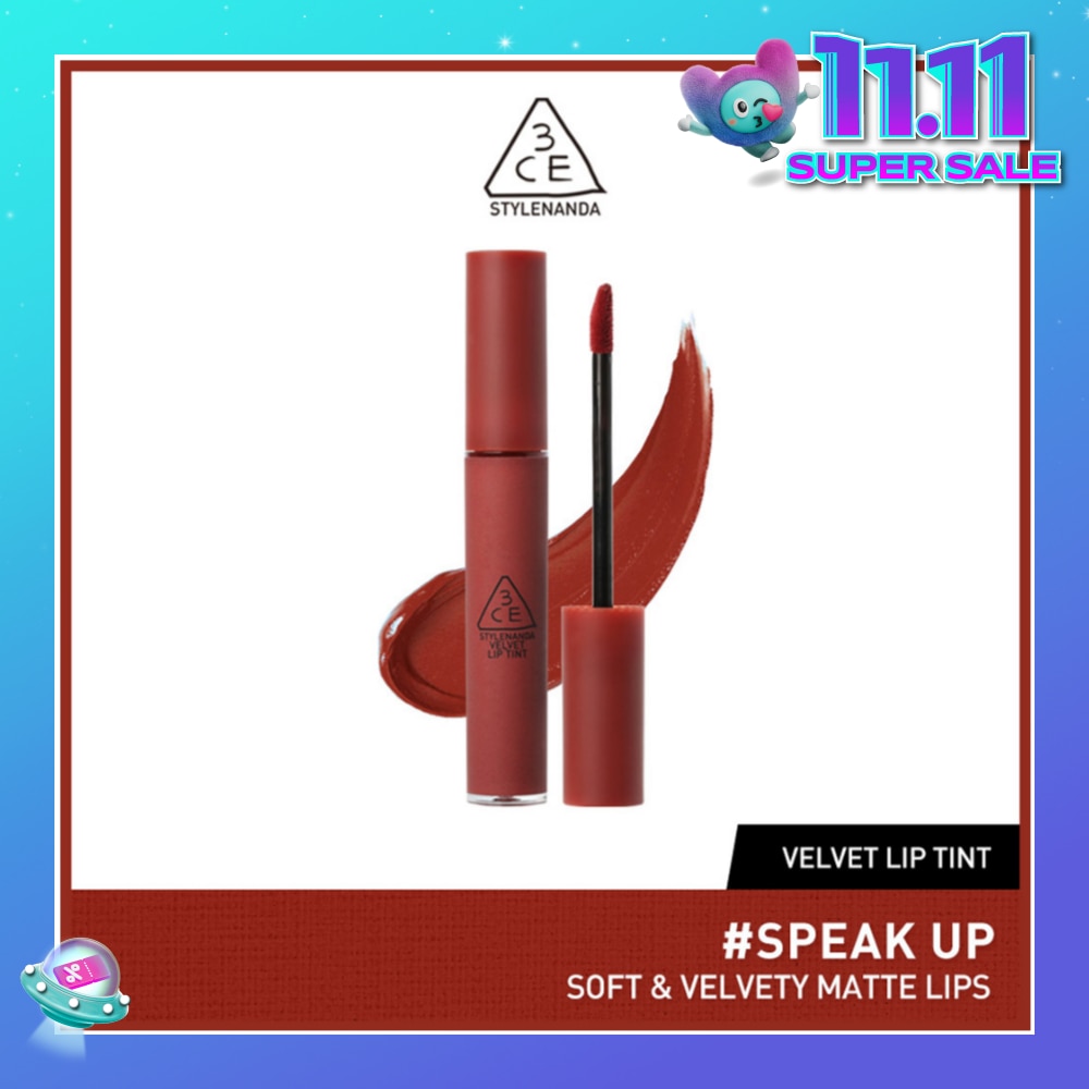 3CE Velvet Lip Tint #Speak Up (Soft & Velvety Matte Lips) 28g