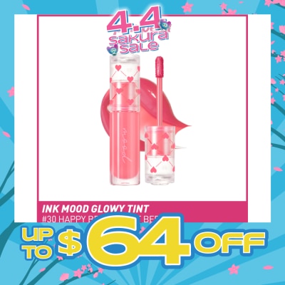 PERIPERA - Ink Mood Glowy Tint 30 Happy Berry (Soft Berry) 1s